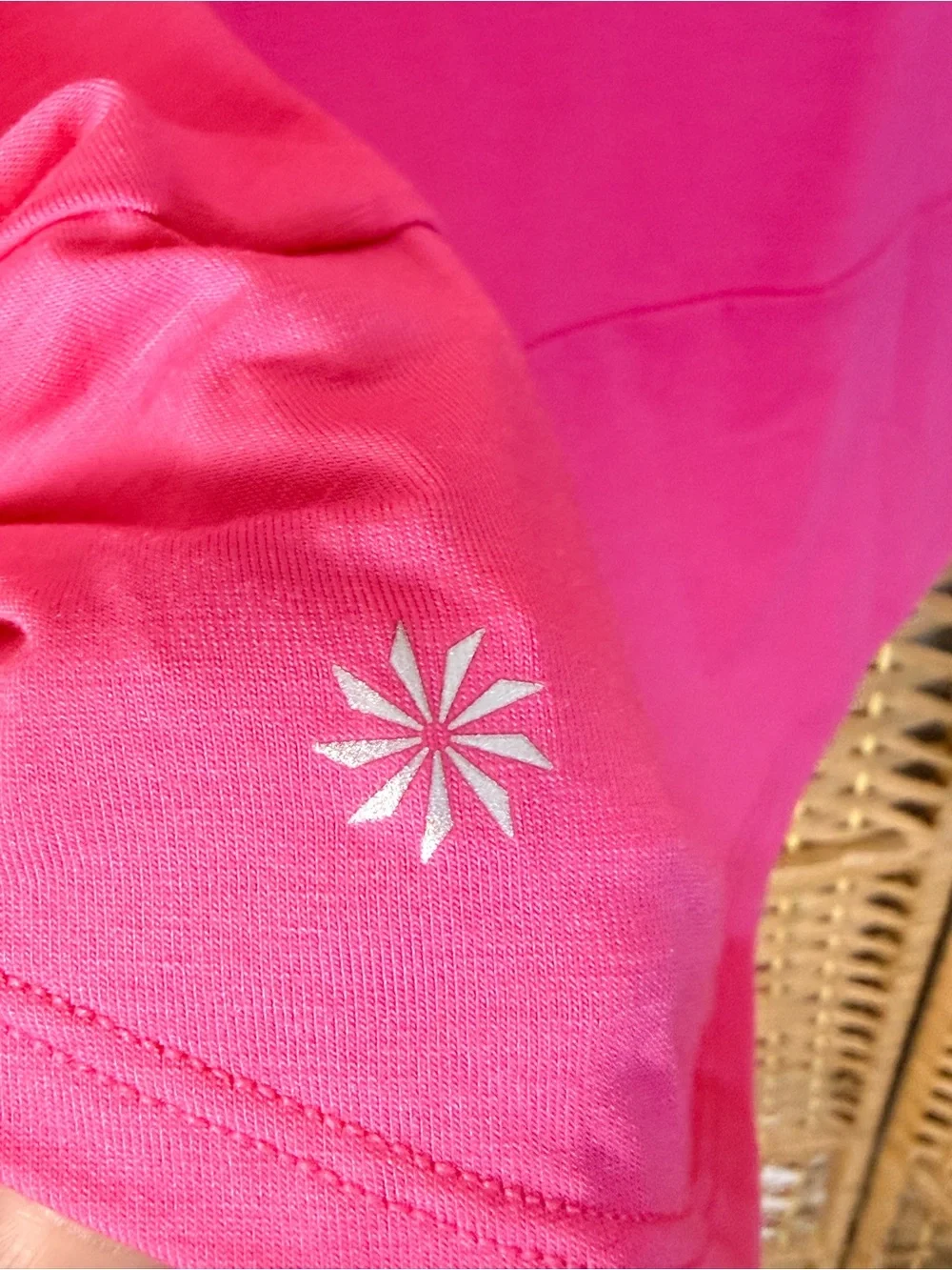 NWT Athleta Move With Ease Twist Tank Cerise Size Small